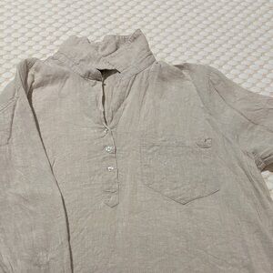 Woman’s Beige Casual Shirt